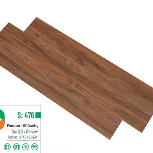 Sàn nhựa hèm khóa Glotex S476